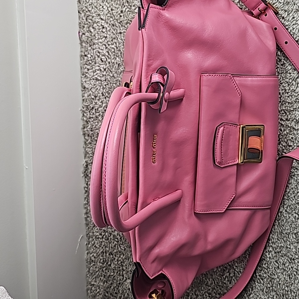 Miu Miu Soft Leather Tote! sold - Picture 17 of 17